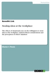 Cover von Stealing ideas at the workplace