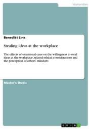 Cover von Stealing ideas at the workplace