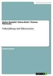 Cover von Volkszählung und Mikrozensus