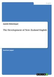 Cover von The Development of New Zealand English