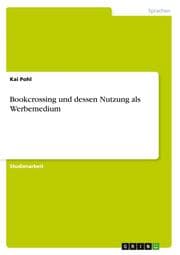Cover von Bookcrossing und dessen Nutzung als Werbemedium