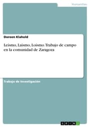 Cover von Leísmo, Laísmo, Loísmo. Trabajo de campo en la comunidad de Zaragoza