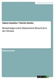 Cover von Bestattungen nach islamischem Brauch fern der Heimat