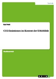 Cover von CO2-Emissionen im Kontext der E-Mobilität