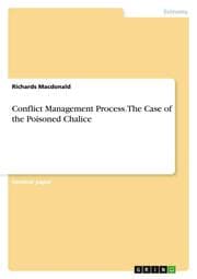 Cover von Conflict Management Process.The Case of the Poisoned Chalice