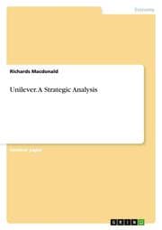 Cover von Unilever.A Strategic Analysis