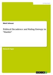 Cover von Political Decadence and Ruling Entropy in 'Hamlet'