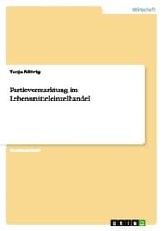 Cover von Partievermarktung im Lebensmitteleinzelhandel