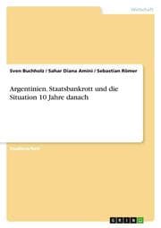 Cover von Argentinien.Staatsbankrott und die Situation 10 Jahre danach