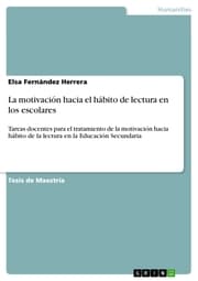 Cover von La motivación hacia el hábito de lectura en los escolares