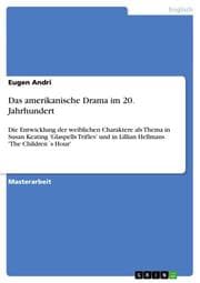 Cover von Das amerikanische Drama im 20.Jahrhundert