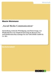 Cover von 'Social Media Communication'
