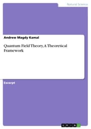 Cover von Quantum Field Theory, A Theoretical Framework