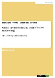 Cover von Global Virtual Teams and their effective functioning