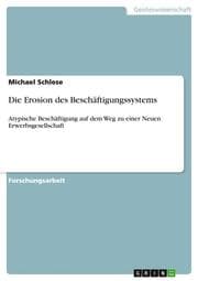 Cover von Die Erosion des Beschäftigungssystems