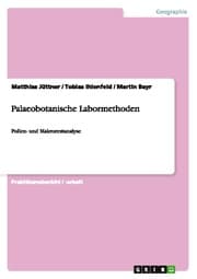 Cover von Palaeobotanische Labormethoden