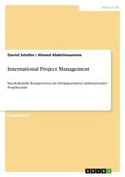 Cover von International Project Management