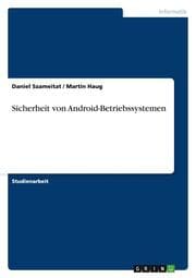 Cover von Sicherheit von Android-Betriebssystemen