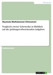 Cover von Vergleich zweier Lehrwerke in Hinblick auf die prüfungsvorbereitenden Aufgaben