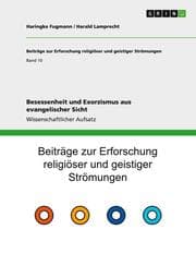 Cover von Besessenheit und Exorzismus aus evangelischer Sicht