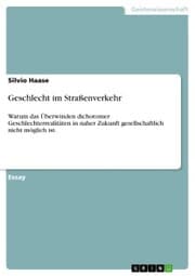 Cover von Geschlecht im Straßenverkehr