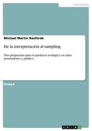 Cover von De la interpretación al sampling