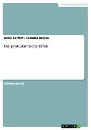 Cover von Die protestantische Ethik