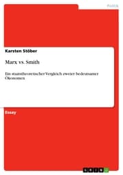 Cover von Marx vs. Smith