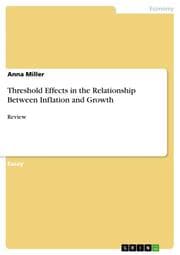 Cover von Threshold Effects in the Relationship Between Inflation and Growth