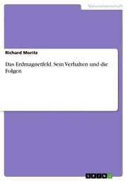 Cover von Das Erdmagnetfeld. Sein Verhalten und die Folgen