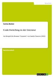 Cover von Code-Switching in der Literatur