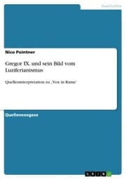 Cover von Gregor IX. und sein Bild vom Luziferianismus