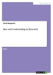 Cover von Bias and Confounding in Research