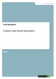 Cover von Culture and Social Structures