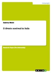 Cover von Il divario nord-sud in Italia