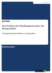 Cover von Das Problem des Handlungsreisenden. Ein Kompendium