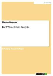 Cover von BMW Value Chain Analysis