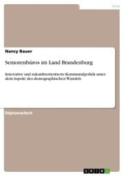 Cover von Seniorenbüros im Land Brandenburg