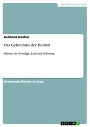 Cover von Das Geheimnis der Heimat