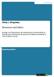 Cover von Rousseau und Athen