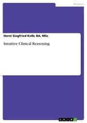 Cover von Intuitive Clinical Reasoning