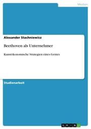 Cover von Beethoven als Unternehmer