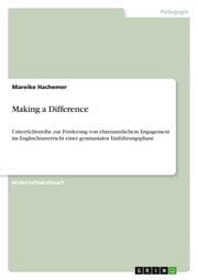 Cover von Making a Difference