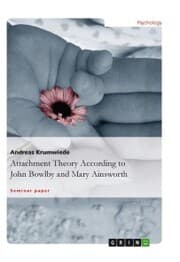 Cover von Attachment Theory According to John Bowlby and Mary Ainsworth