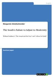 Cover von The South's Failure to Adjust to Modernity