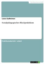 Cover von Sozialpädagogisches Blockpraktikum