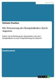 Cover von Die Erneuerung des Kompitalkultes durch Augustus
