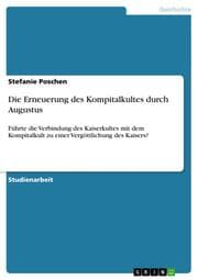Cover von Die Erneuerung des Kompitalkultes durch Augustus