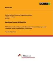 Cover von Geldtheorie und Geldpolitik