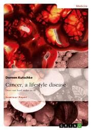Cover von Cancer, a lifestyle disease